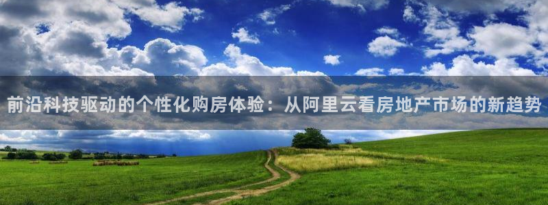 和记国际官网：前沿科技驱动的个性化购房体验：从阿里云看房地产