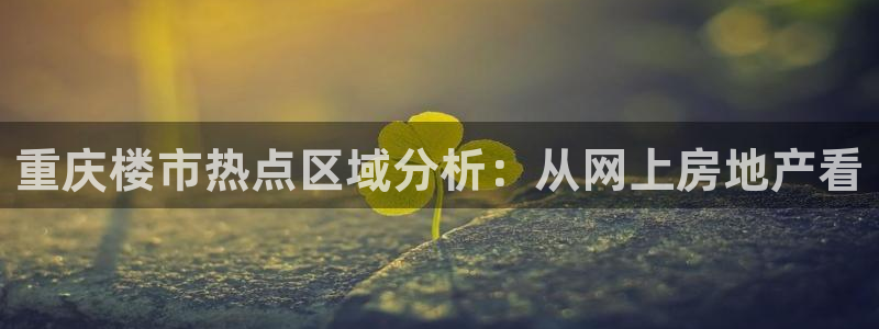 和记 官网：重庆楼市热点区域分析：从网上房地产看