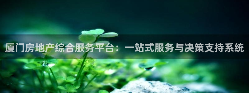 和记官网是一个什么平台：厦门房地产综合服务平台：一站式服务与