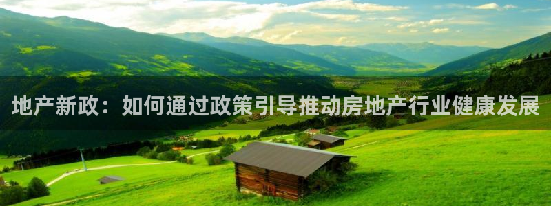 hgc和记官网：地产新政：如何通过政策引导推动房地产行业健康