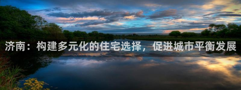 和记电讯香港官网：济南：构建多元化的住宅选择，促进城市平衡发