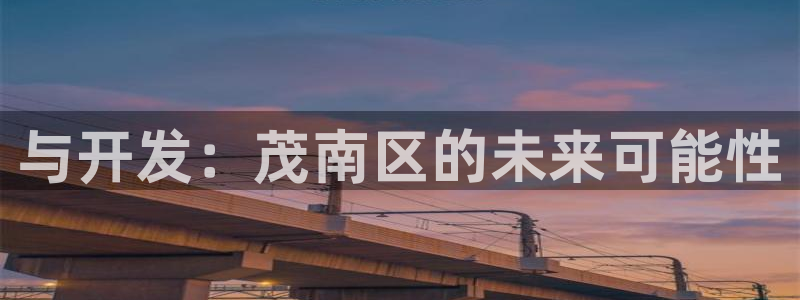 香港和记黄埔官网：与开发：茂南区的未来可能性