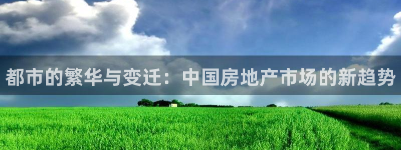 和记电讯3官网：都市的繁华与变迁：中国房地产市场的新趋势