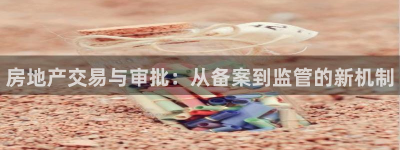 和记3电讯官网：房地产交易与审批：从备案到监管的新机制